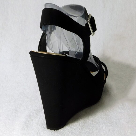 W436 American Rag Rochelle Platform Sandals 9 M - Picture 4 of 5